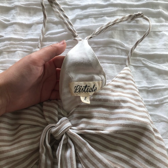 STRIPED DRESS - Picture 5 of 6